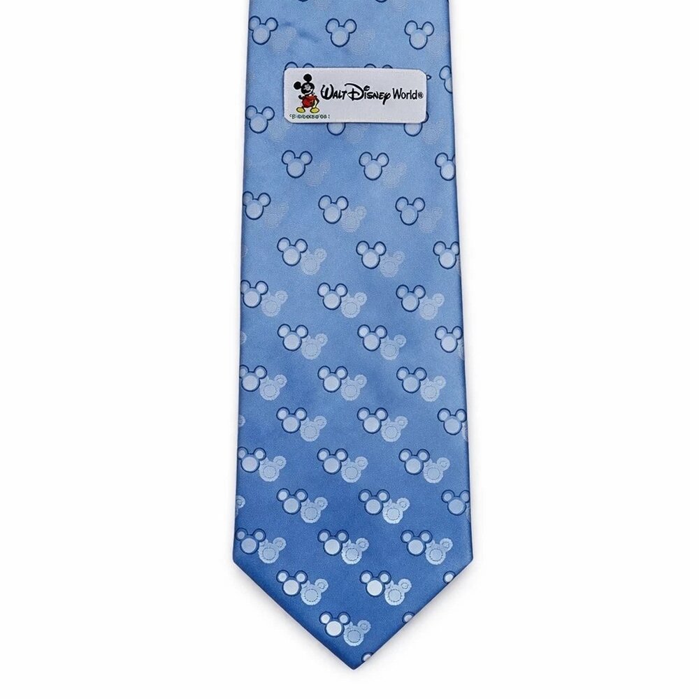 Walt Disney World Mickey Blue Icon Tie